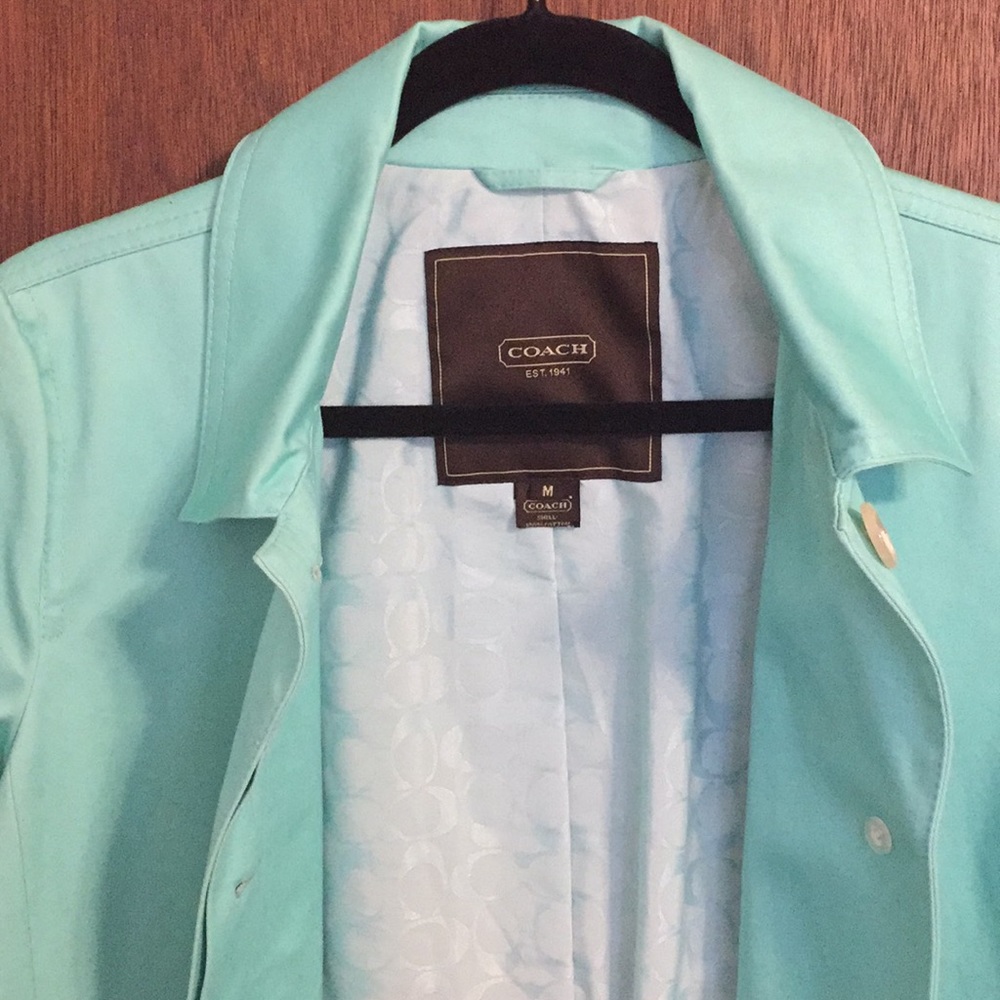 Coach Spring Jacket/Coat - Picture 2 of 5
